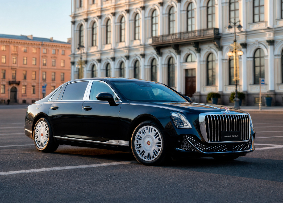 HONGQI GUOYA. Новый люксовый седан на российском рынке