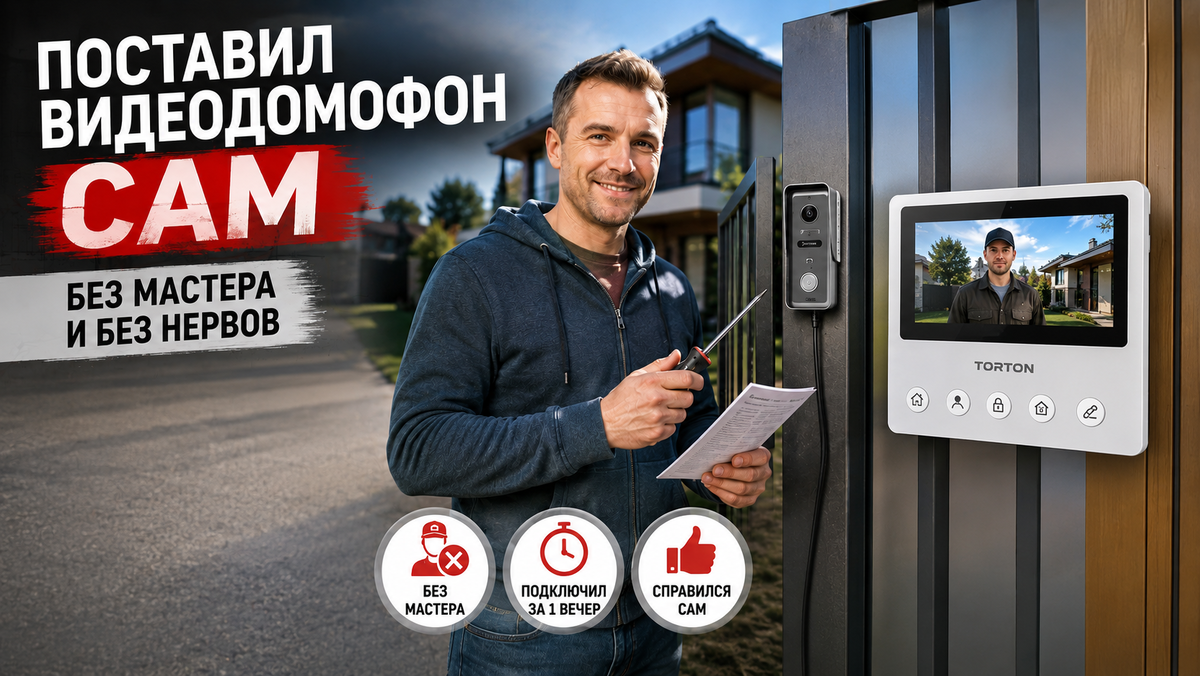 Видеодомофон для дома своими руками