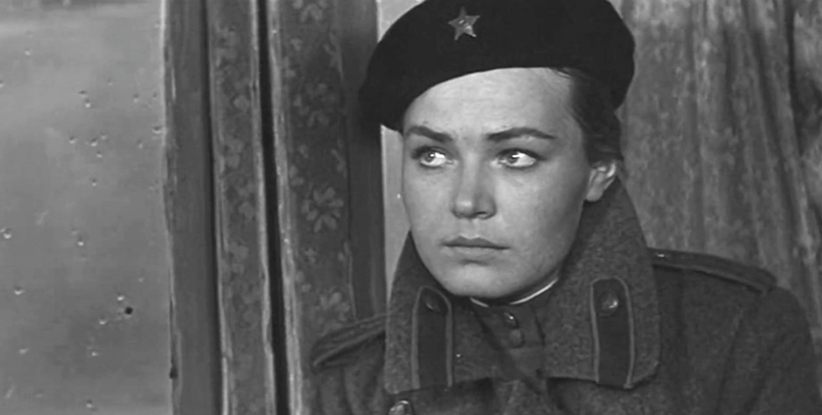Кадр из кинофильма "Весна на Одере", 1967 г., режиссер Леон Сааков, сценаристы Леон Сааков, Николай Фигуровский, композитор Эдуард Колмановский (скриншот)