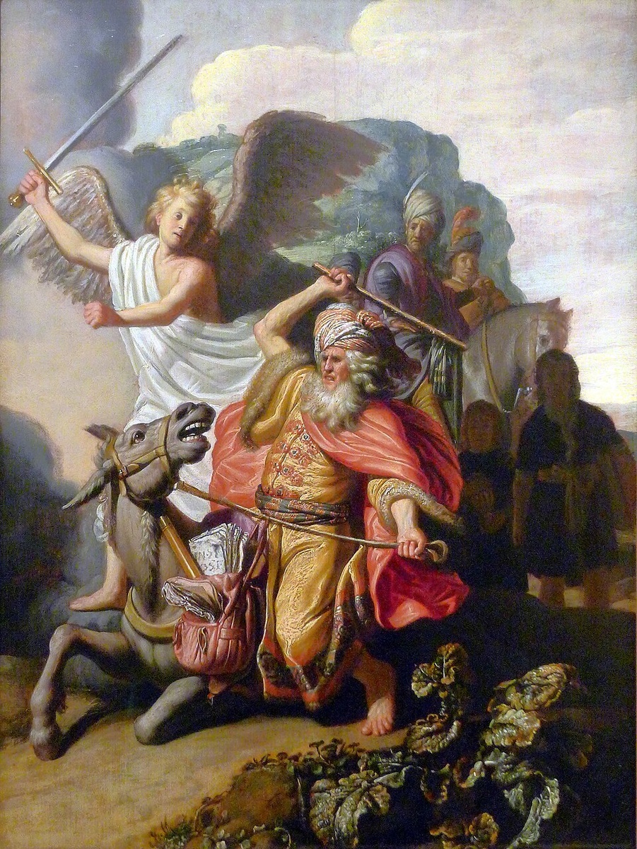 Рембрандт Харменс ван Рейн. Валаамова ослица. 1626. Изображение: Wikimedia Commons / Public domain