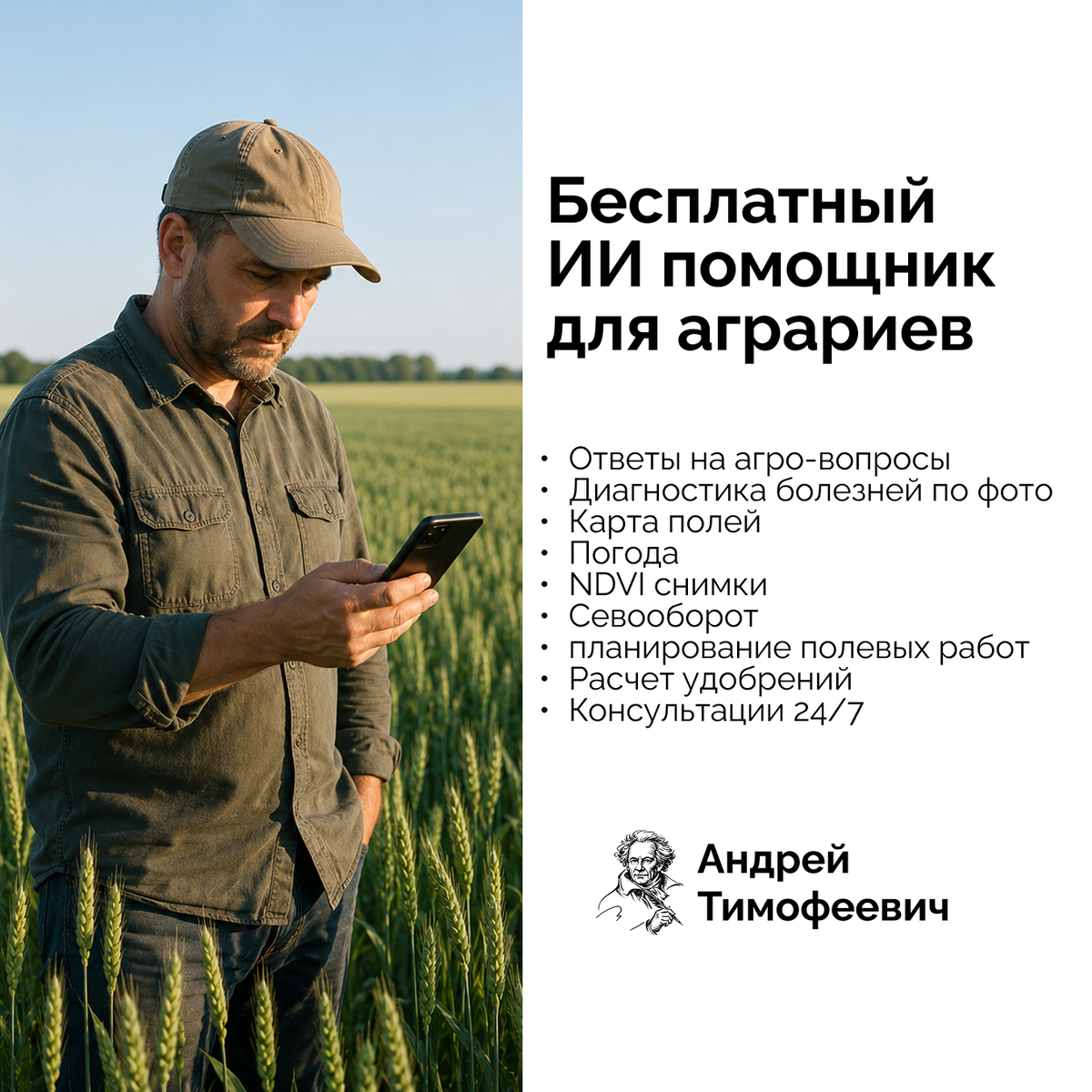Онлайн помощник для фермеров и агрономов 