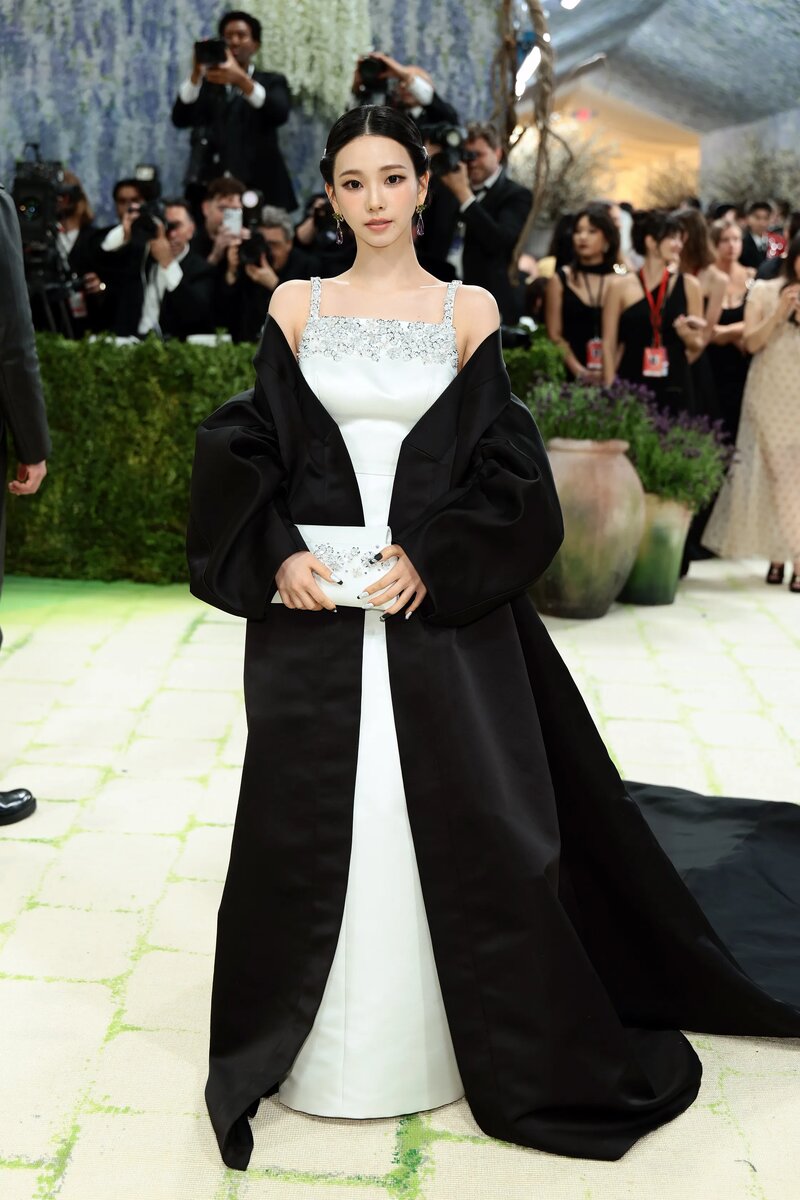 Фото: Карина в образе Prada на Met Gala 2026.