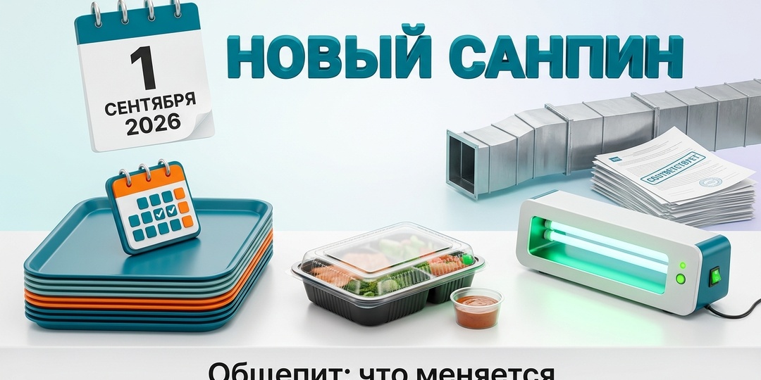 Новый СанПиН для общепита уже утверждён. Что изменится с 1 сентября и как подготовиться