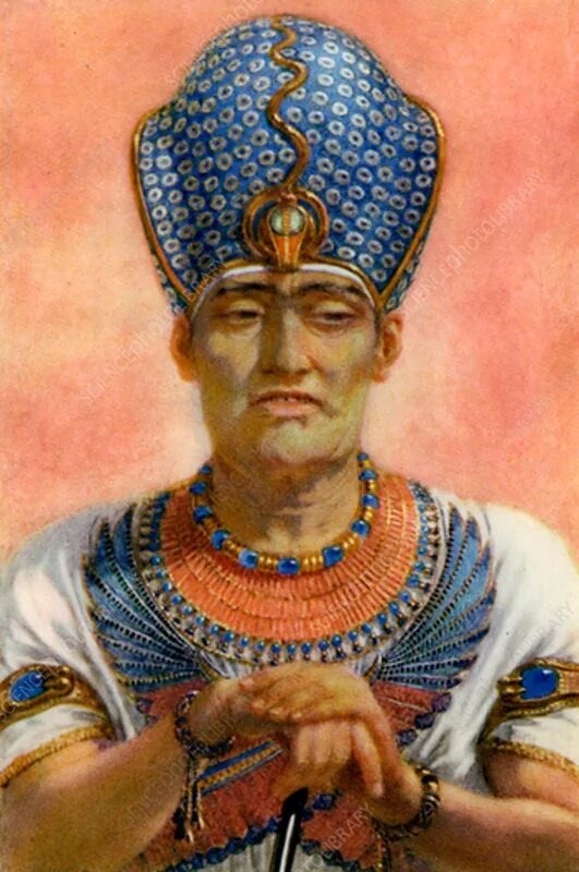 Командующий царским флотом  Египта РАМЗЕС III