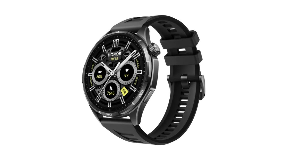    Флагманские Honor Watch 6 получили очень ёмкую для часов АКБ
