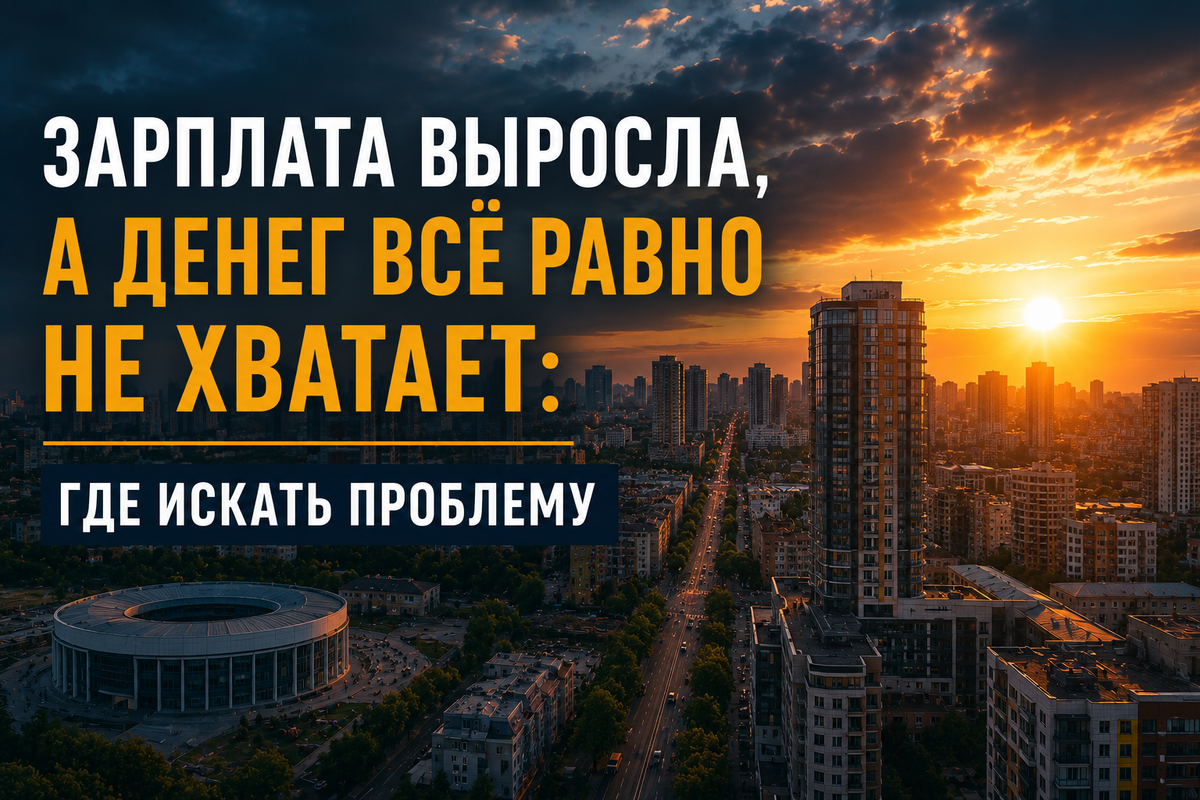 Зарплата выросла, а денег всё равно не хватает: где искать проблему