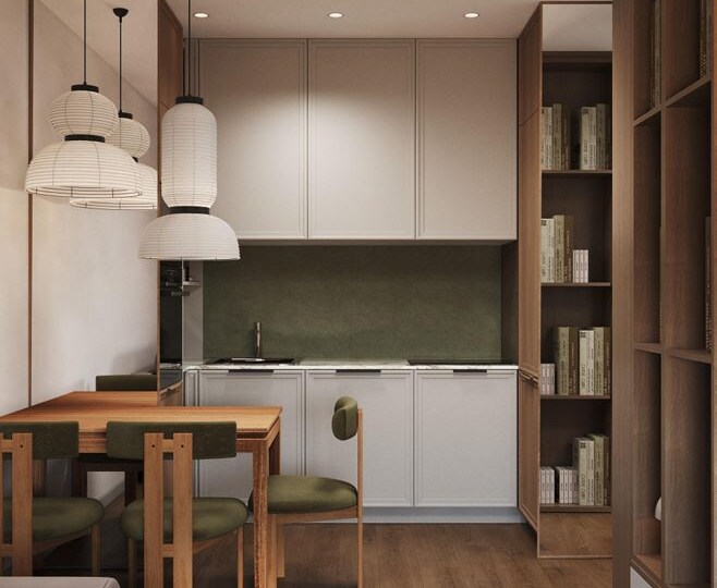 Квартира студия в ЖК Скандинавия 40 м²