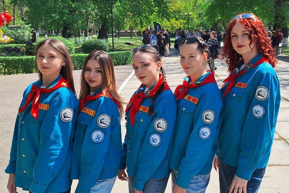    Ребята из студотрядов Луганщины открыли летний трудовой сезон. Фото: РСО