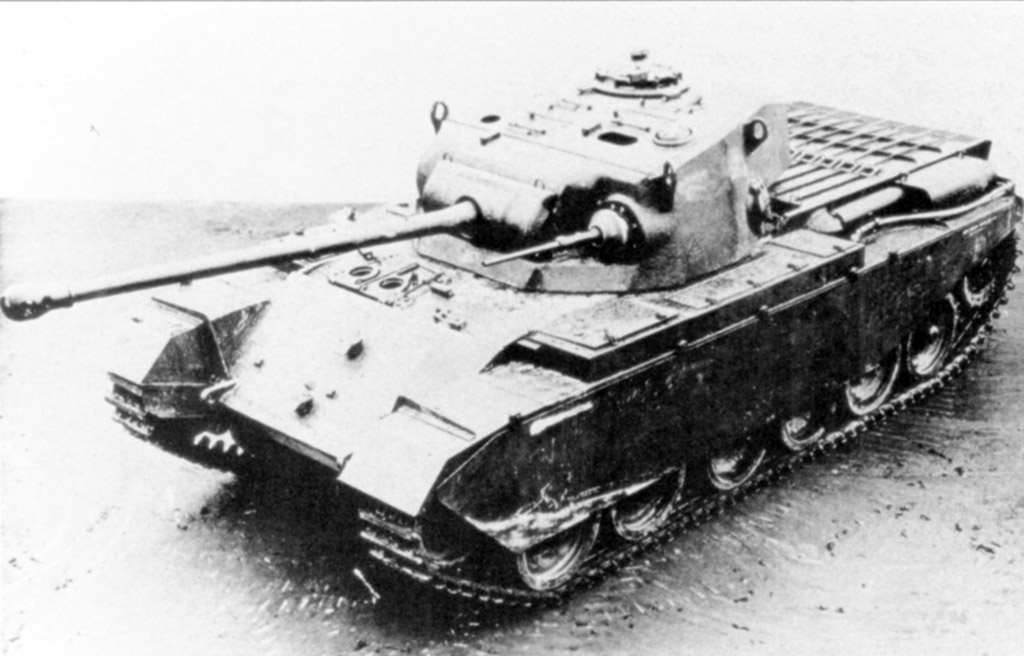 Первый образец Heavy Cruiser Tank A41.