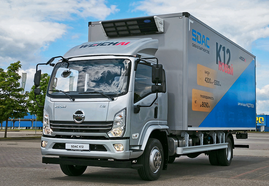 SDAC K12.  Полная масса: 11 990 кг. Начало продаж: июнь 2026 г. Цена: от 5 800 000 р.