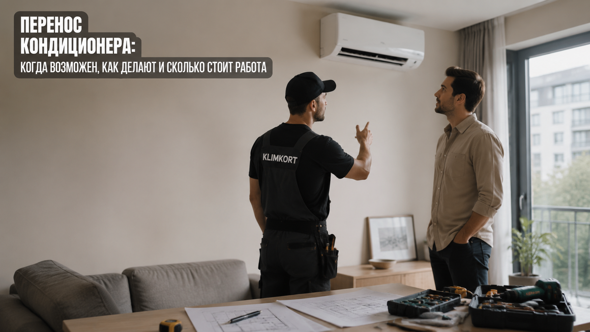 Процесс переноса кондиционера в квартиру или дом, советы и рекомендации
