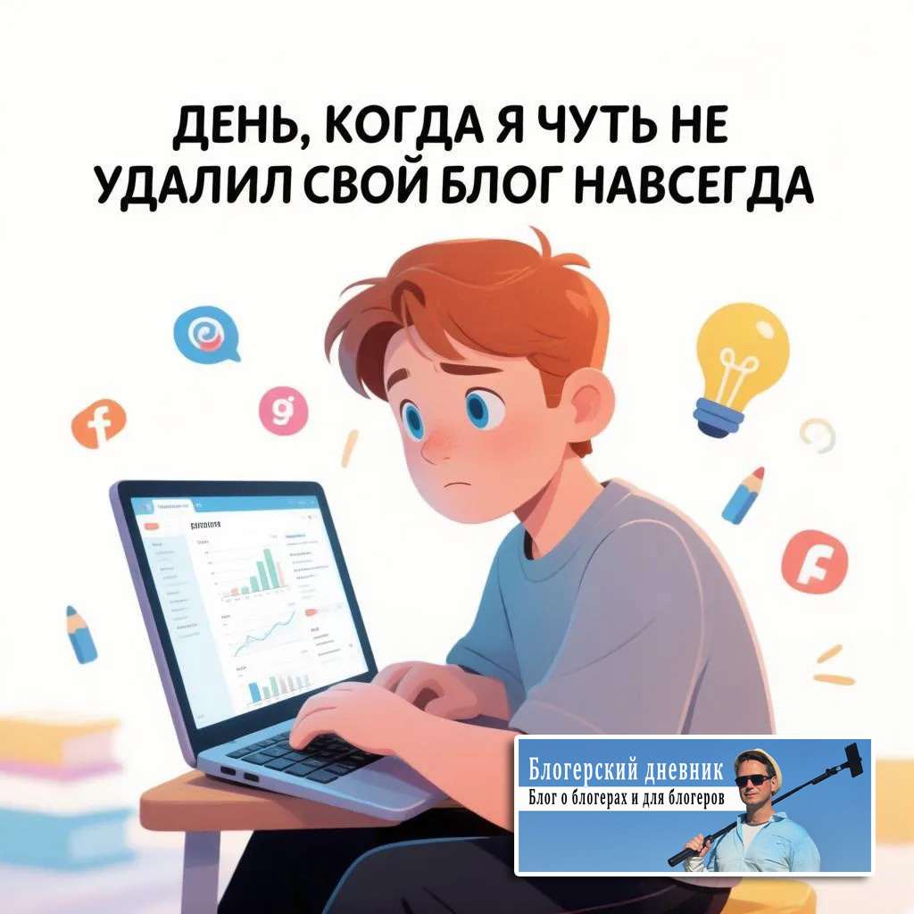 День, когда я чуть не удалил свой блог навсегда.