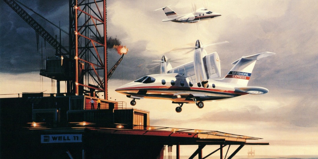 Проект конвертоплана Ishida TW-68. Япония и США