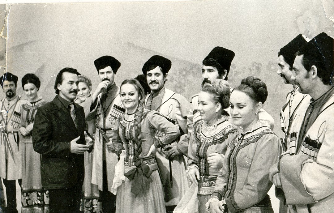Виктор Захарченко Кубанский казачий хор 1970-е