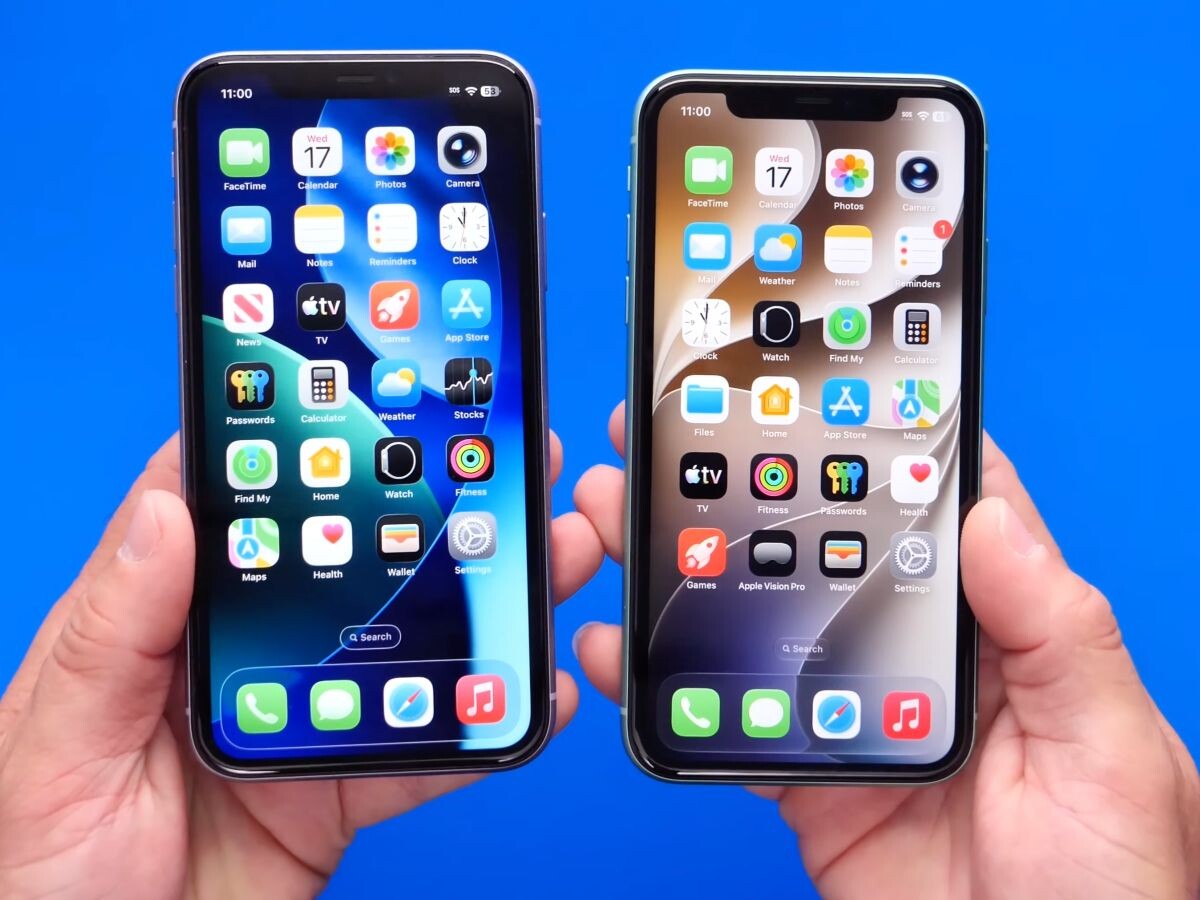    Блогер сравнил скорость работы iPhone 11 на iOS 26 и iOS 27