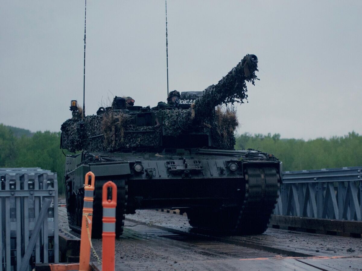   Танк Leopard 2A4 армии Канады | © Фото : Staff Sgt. Brad Miller