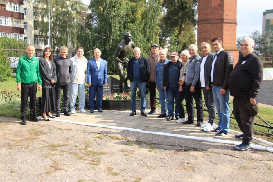    Александр Гусев на встрече с татарстанскими ветеранами футбола. предоставлено федерацией футбола Татарстана