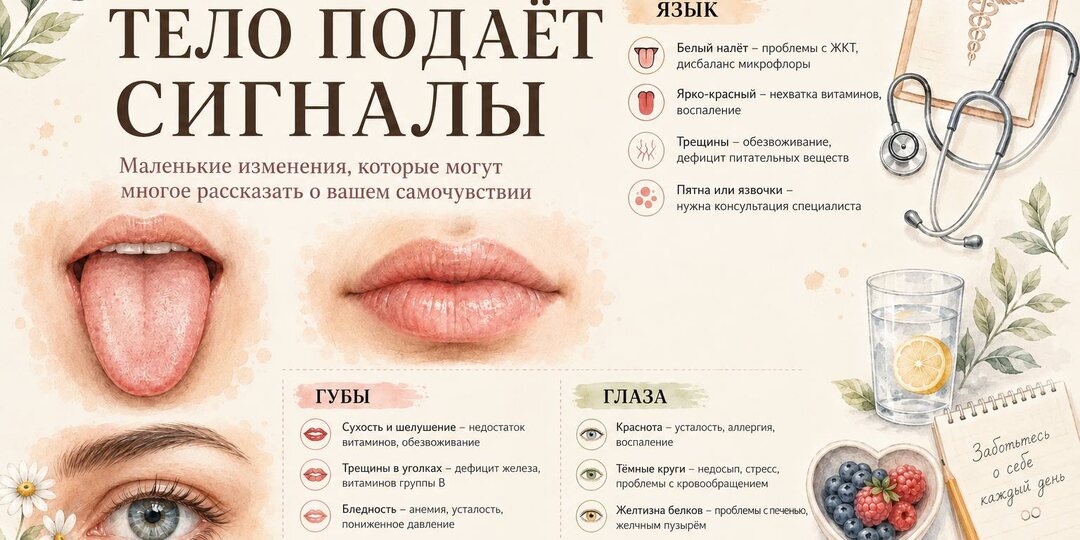 Пять сигналов тела, которые легко пропустить