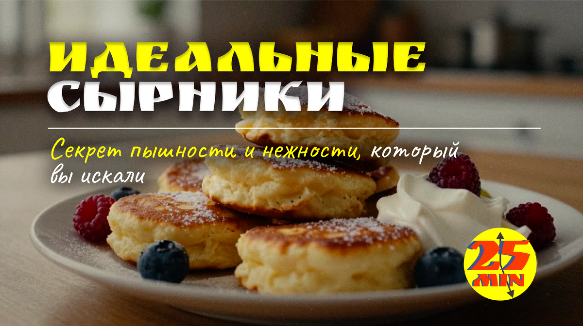 Идеальные сырники: Секрет пышности и нежности, который вы искали.