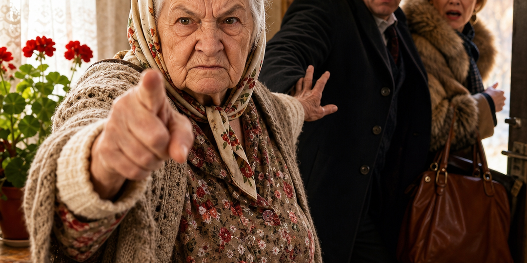 — Вы не внуки, вы стервятники! — 90-летняя старуха выставила родню за дверь прямо с порога