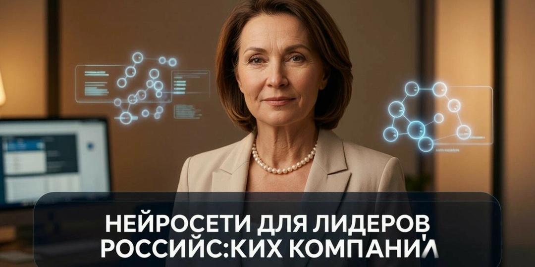 Нейросети для лидеров сетевых компаний: как масштабировать бизнес , работая меньше