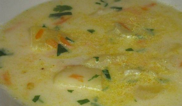 СУП С ПЛАВЛЕНЫМ СЫРОМ