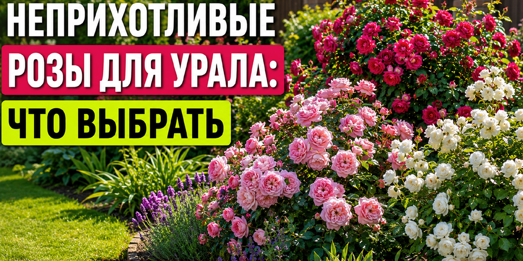 Неприхотливые розы для Урала: морозостойкие варианты и правила посадки