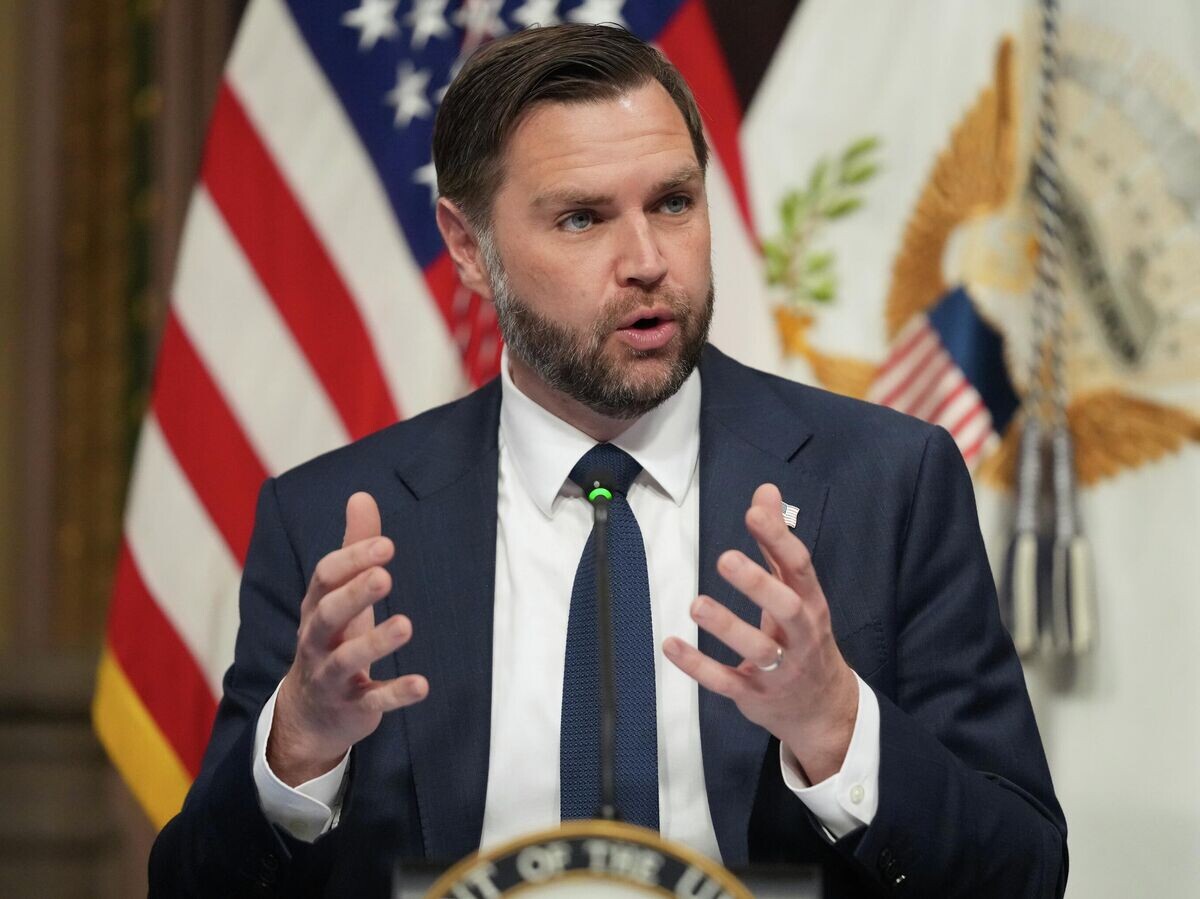    Вице-президент США Джей Ди Вэнс | © AP Photo / Mark Schiefelbein