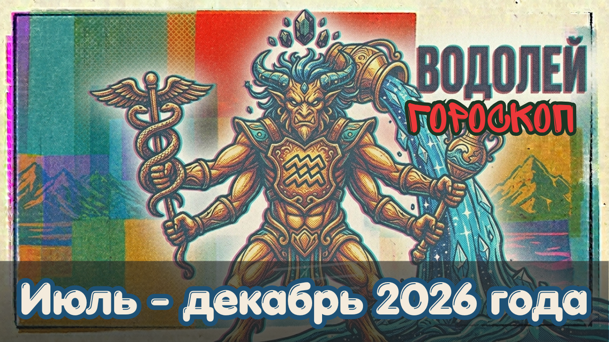 Ведический гороскоп Водолей на июль–декабрь 2026 -здоровье, отношения, карьера и образование