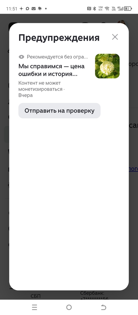 скриншот: такой вердикт вынесли алгоритмы