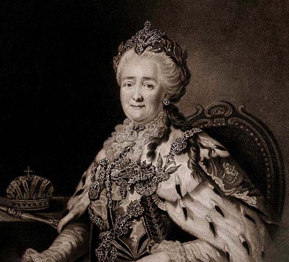 Портрет императрицы Екатерина II из коллекции графа Воронцова, 1787