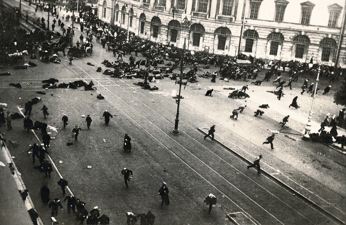 Невский проспект 4 (17) июля 1917