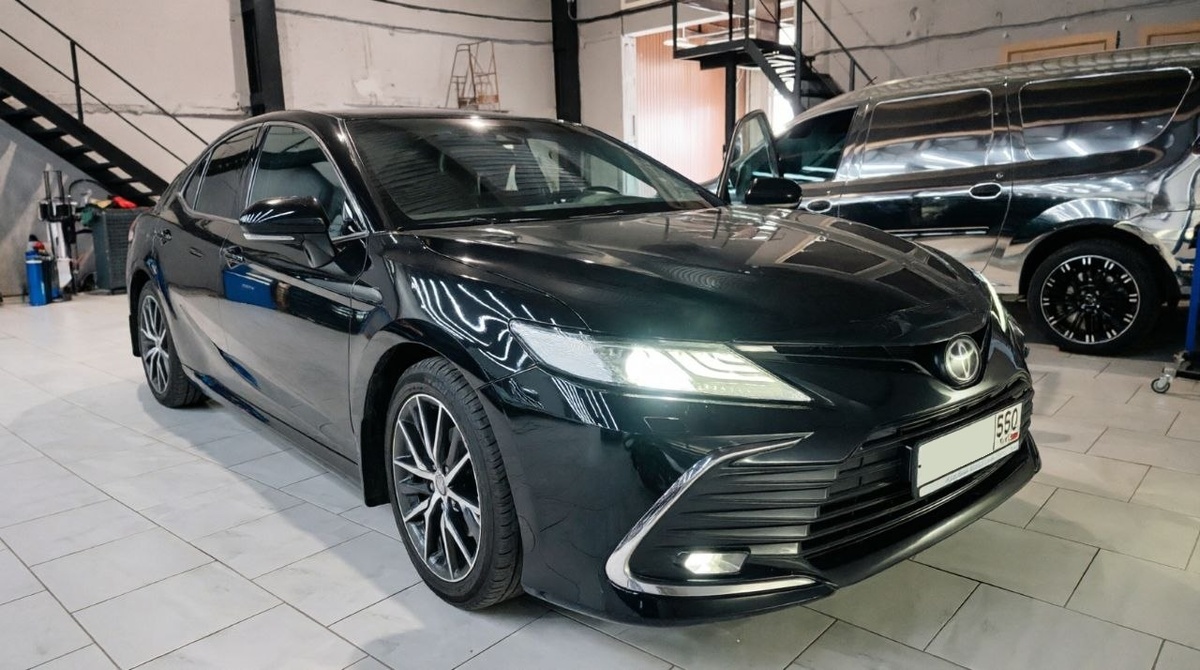 Чип-тюнинг ДВС и АКПП Toyota Camry 2.5 200 л.с. 2021 года (Stage1)