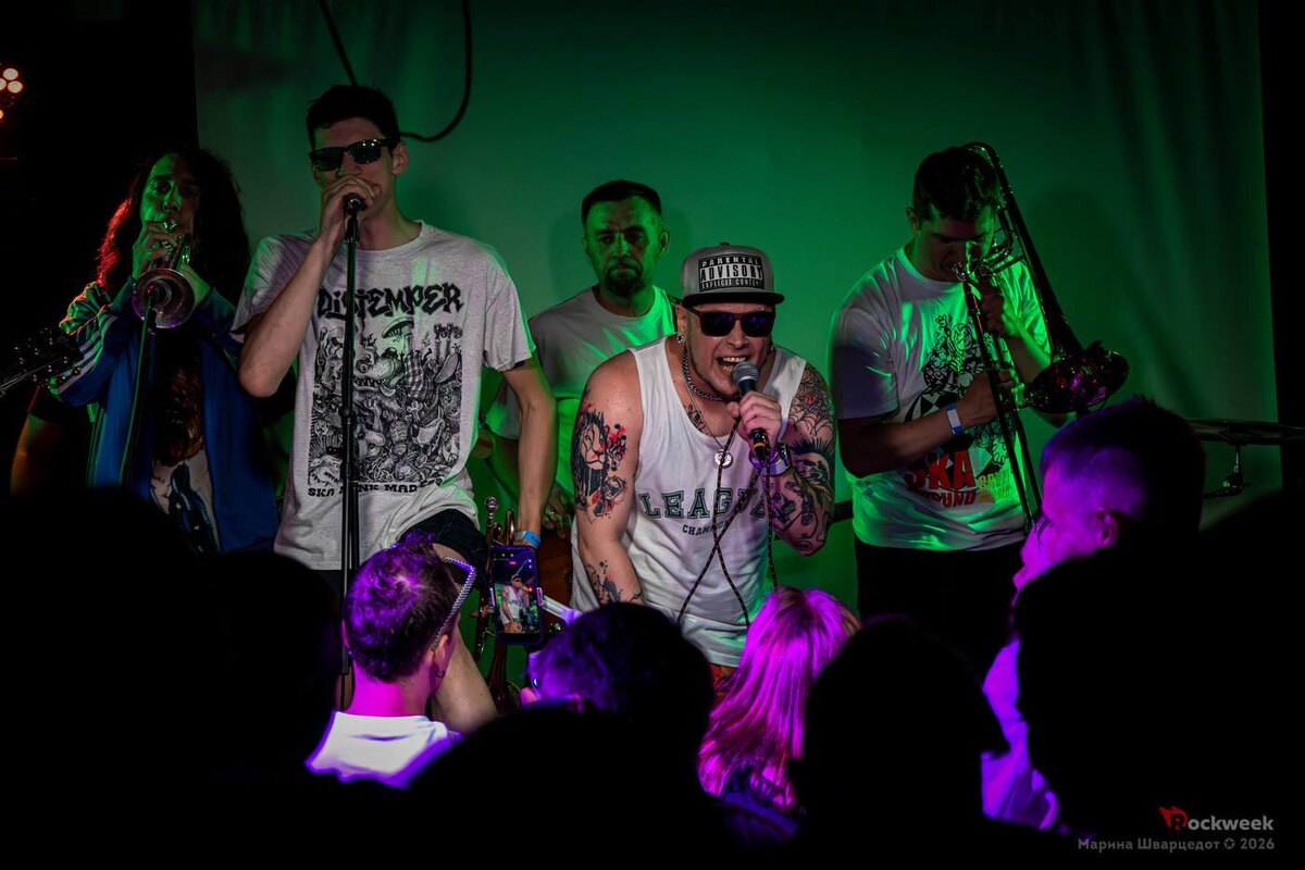    группа ДУХОВНЫЕ ПРИНЦИПЫ, SKA WAVE IV, бары «Столярка» и «Мотри» 23/05/2026 ✪ Фотограф — Марина Шварцедот