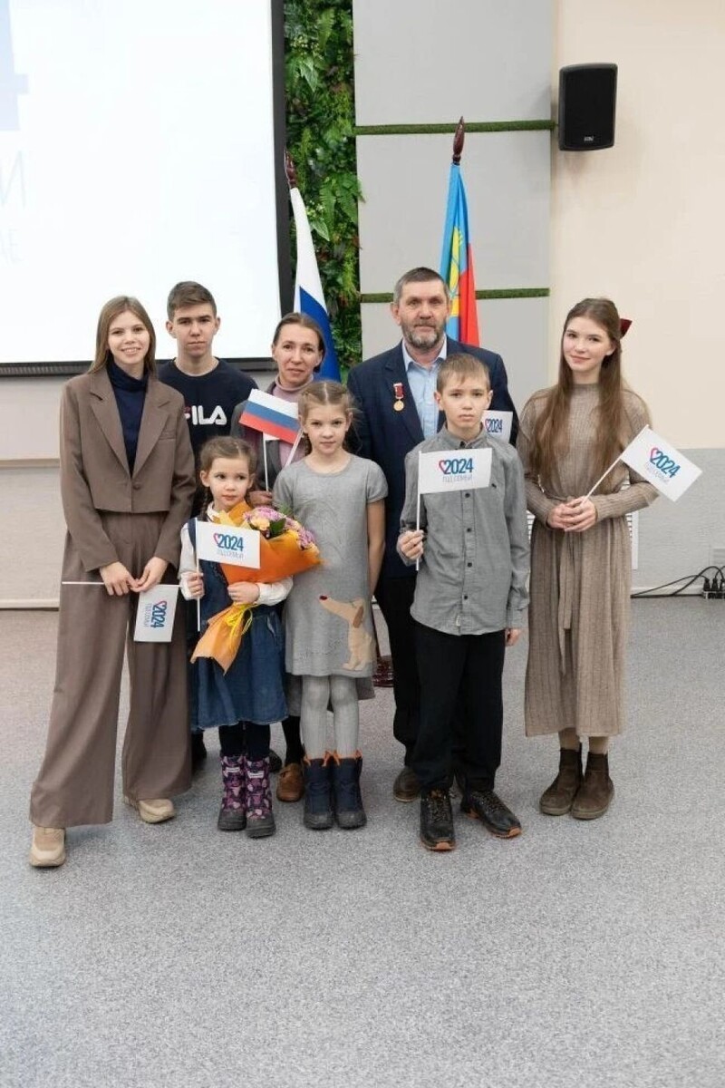    Семья Мироненко. Источник: Пресс-служба администрации Бийска
