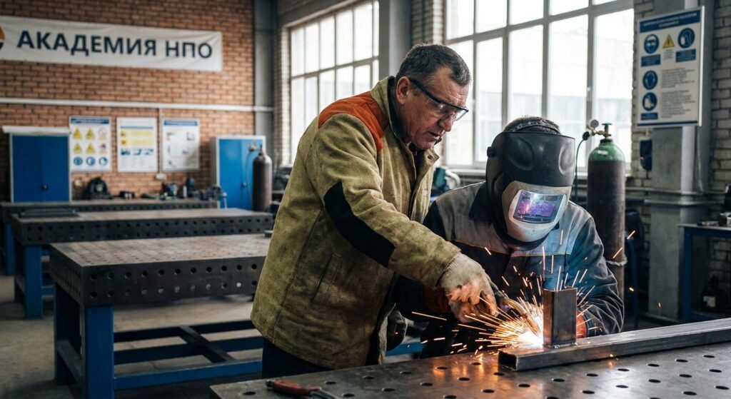    Обучение сварщиков дистанционно в 2026 — практический курс от Академии НПО