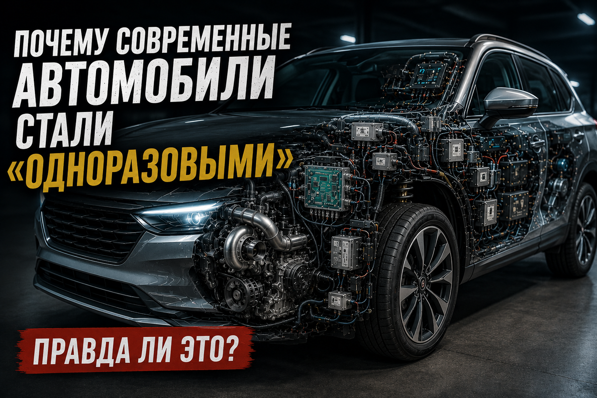 Почему современные автомобили стали «одноразовыми» — и правда ли это