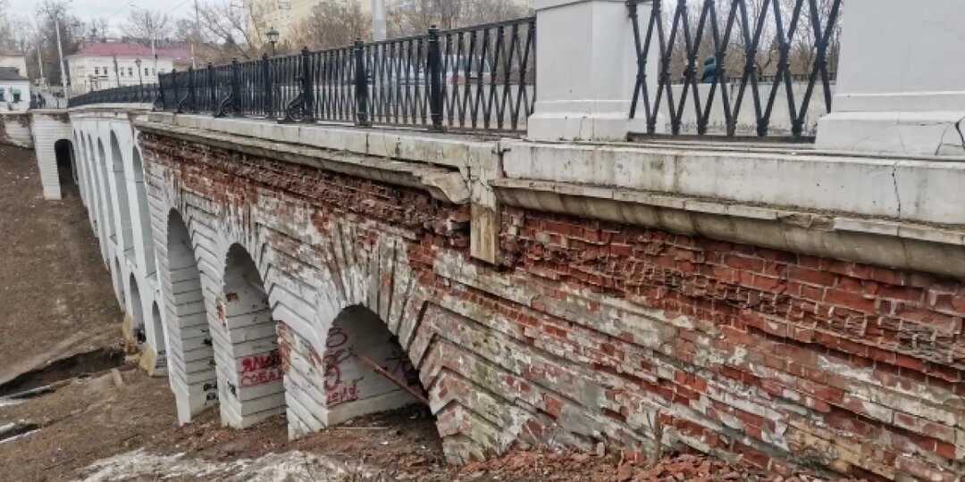 Каменный мост в Калуге отремонтируют в этом году