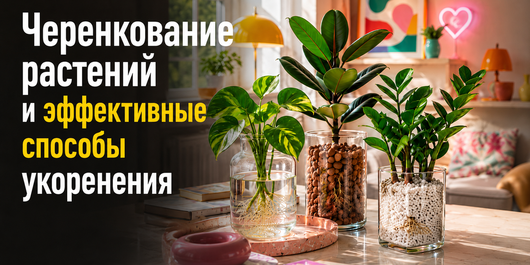 Черенкование растений и эффективные способы укоренения