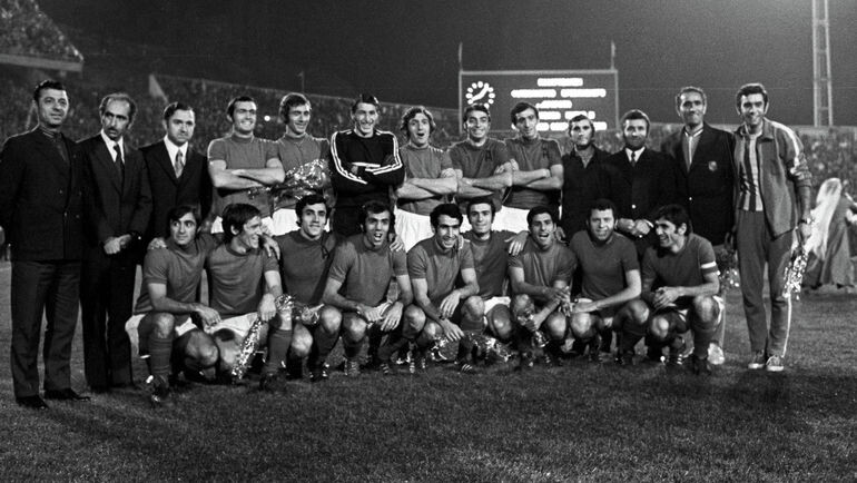 Команда «Арарат» чемпион СССР 1973. Фото с сайта https://www.sport-express.ru
