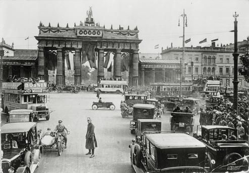 Бранденбургские ворота, 1927г.
