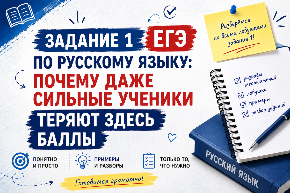 Задание 1 ЕГЭ по русскому языку: теория и практика