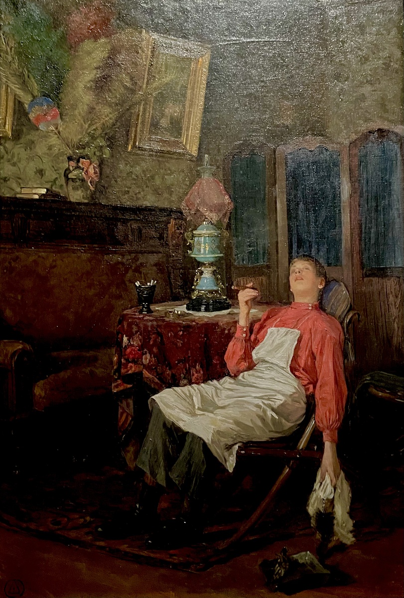 Владимир Маковский. Без хозяина 1880-1890-е Холст, масло Ярославский художественный музей
