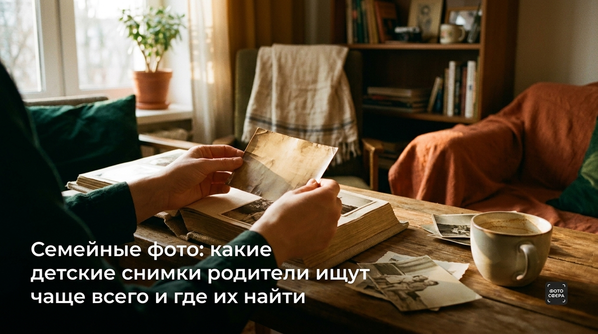 Семейные фото: какие детские фото родители ищут чаще всего и где найти фото