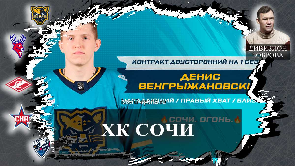 ХК Сочи расстался с хоккеистом и продлил с другим: кто остался и что получил клуб взамен?