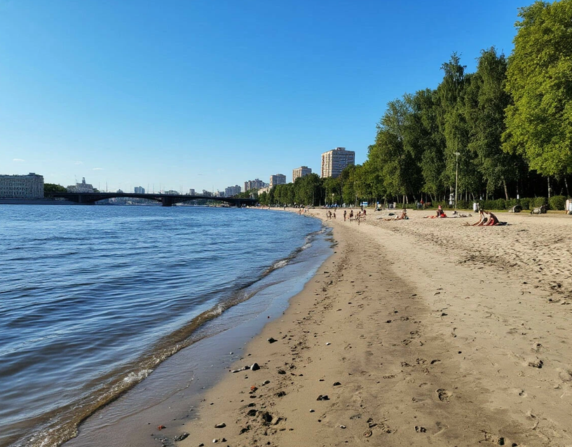 Городской отпуск: гид по пляжам Москвы-реки.