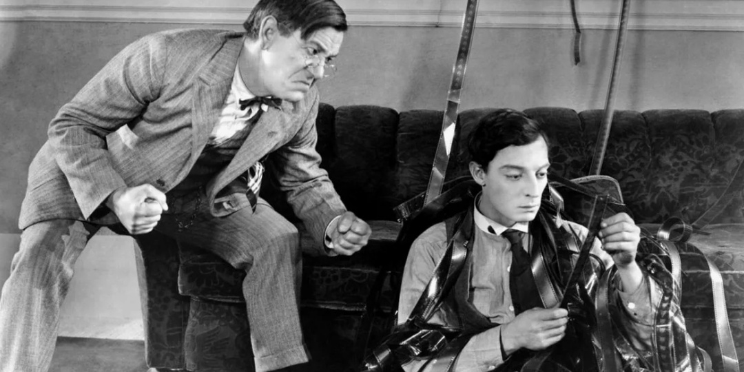 Шерлок-младший (1924, США, комедия): Самый сангвинический и каскадерский Шерлок Холмс