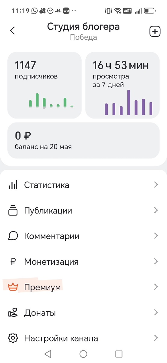 20 мая. Скрин автора