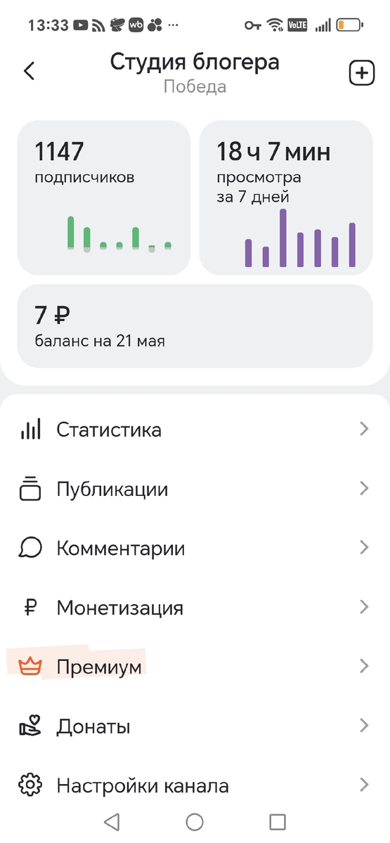 21 мая. Скрин автора