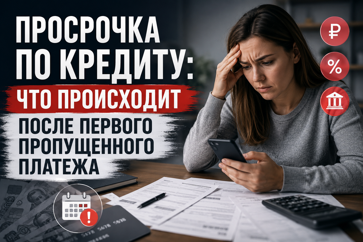 Первый пропущенный платеж по кредиту — это ещё не катастрофа, но именно с этого момента начинает формироваться задолженность по кредиту и запускаются процессы, которые могут привести к серьёзным финансовым последствиям. В статье разбираем, что происходит после просрочки по кредиту, как действуют банки и что делать жителям Краснодара при появлении долгов. Кредиты Краснодар, долги Краснодар, финансовые трудности — объясняем простыми словами.